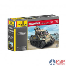 79894  Heller танк M4A2 SHERMAN "DIVISION LECLERC"  (1:72)