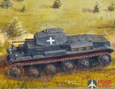 mq3546 Макет (MSD) 1/35 Немецкий танк Pz.II D (с танкистом)