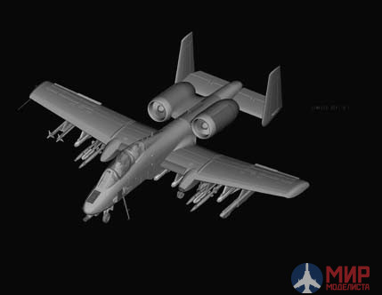 80324 Hobby Boss самолёт  N/AW A-10A Thunderbolt II (1:48)