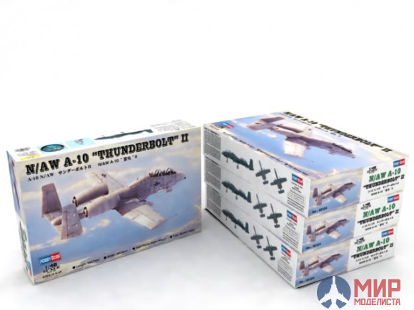 80324 Hobby Boss самолёт  N/AW A-10A Thunderbolt II (1:48)