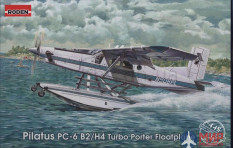 ROD445 Roden 1/48 Самолет Pilatus PC-6 B2/H4 Turbo Porter Floatplane