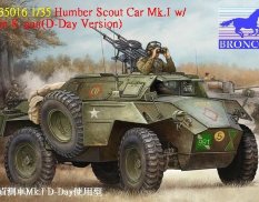 CB35016 Bronco Models 1/35  Humber Scout Car Mk. I w/twin k-gun  (D-day version)  ,