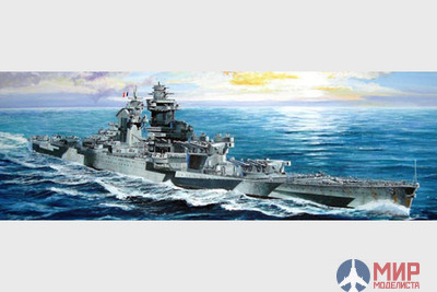 05750 Trumpeter 1/700 Линкор French Battle Ship Richelieu 1943