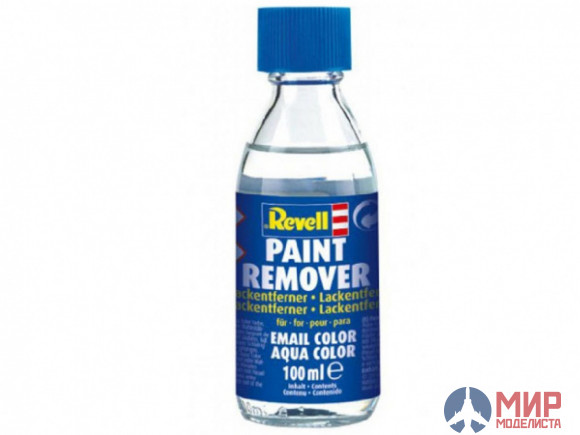 39617 REVELL СРЕДСТВО ДЛЯ УДАЛЕНИЯ КРАСКИ PAINT REMOVER 100 МЛ.