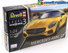 07028 Revell автомобиль  Mercedes AMG GT  (1:24)