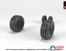 AW48325 Armory 1/48 Колеса на самолет  F-4 Phantom-II поздние