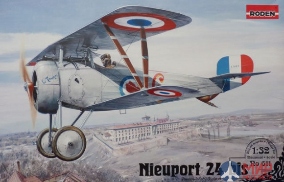 ROD611 Roden 1/32 Самолет Nieuport 24 bis