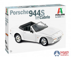 3646 Italeri автомобиль  PORSCHE 944 S Cabrio  (1:24)