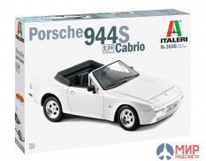 3646 Italeri автомобиль  PORSCHE 944 S Cabrio  (1:24)