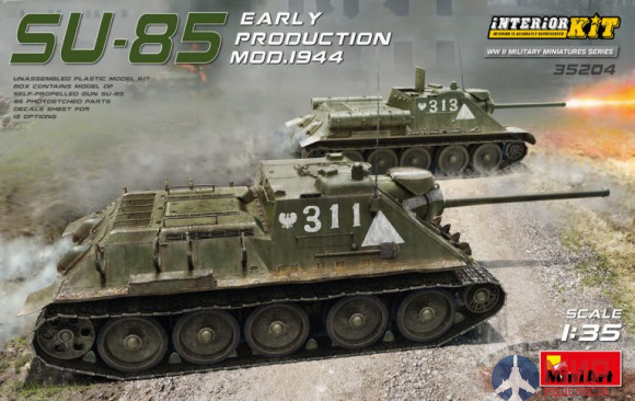 35204 MiniArt 1/35 Советская САУ Су-85 образца 1944 года