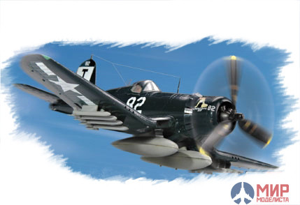 80217 Hobby Boss самолёт F4U-1D Corsair  (1:72)