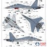 01659 Trumpeter 1/72 Самолет Су-30МКК Russian Su-30MKK Flanker G