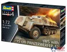 03264 REVELL ГЕРМАНСКАЯ САМОХОДНАЯ РСЗО PANZERWERFER 42 AUF SWS (1:72)