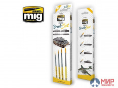AMIG7602 AMMO Mig Brush Set - Starter