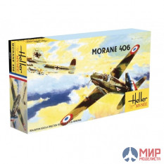 80213  Heller самолёт Morane 406  (1:72)