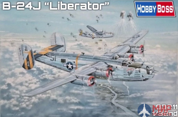 83211 Hobby Boss Самолет  US B-24J Liberator 1/32