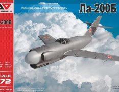 AA7205 AAModels 1/72 Самолет Лавочкин Ла-200Б