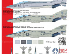 CTA001 Cut then Add 1/72 "Romeo Fox, Specter & Others" - RF-4B of VMFP-3, 3 Marking options, Low Vis