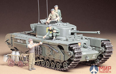 35210 Tamiya 1/35 Английский танк Churchill Mk.VII