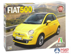 3647 Italeri автомобиль  FIAT 500 (2007)  (1:24)