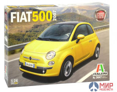 3647 Italeri автомобиль  FIAT 500 (2007)  (1:24)