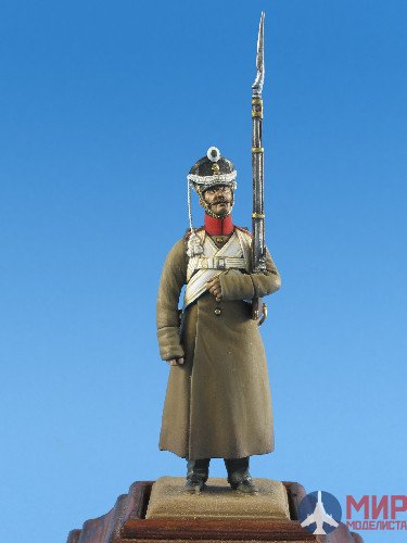 CMOS-54002 Chronos Miniatures 54mm Мушкетер пехотных полков, Россия 1812-15 гг.