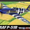 12303 Academy 1/48 Самолёт USAAF P-51B "Anniv. 70 Normandy invasion 1944"