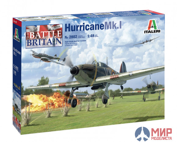 2802 Italeri 1/48 HURRICANE Mk.I