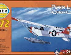 0949 Smer Авиация  Piper L-4 PLOVAKY/FLOATS  (1:72)