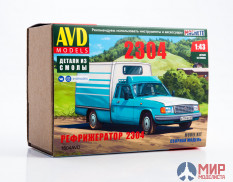 1604AVD AVD Models 1/43 Сборная модель Автомобиль 2304 рефрижератор