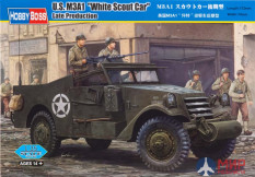 82452 Hobby Boss 1/35 Армейский автомобиль M3A1 Scout Car White Late