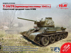 35366 ICM 1/35 Советский средний танк T-34/76 (Производство конца 1943г)