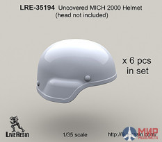 LRE35194 LiveResin Незачехленный шлем MICH 2000 1/35