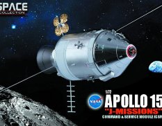 50397  космический аппарат Apollo 15 "J-Missions" Command/Service Module   (1:72)