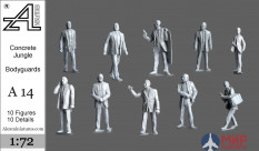 А14 Alex miniatures 1/72 Бетонные джунгли. Телохранители