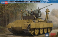 82492 Hobby Boss 1/35 Немецкий танк с зенитной пушкой German Panther asuf.D Flak Bergepanther