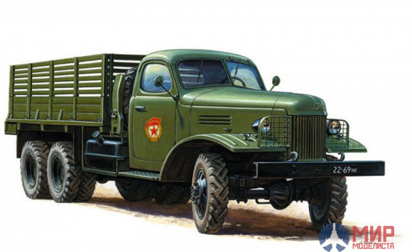 3541 Звезда 1/35 Советский грузовик ЗИС-151