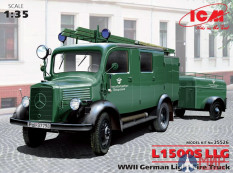 35526 ICM 1/35 Германский легкий пожарный автомобиль L1500S LLG