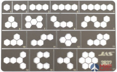 3832 JAS Трафарет Сотовый цифровой камуфляж