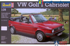 07071 Revell автомобиль VW Golf 1 Cabriolet 1/24