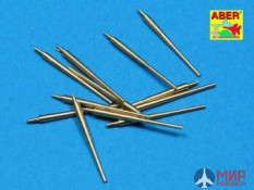 350L12 ABER 1/350  Set  of 12 pcs 150 mm barrels for  German ships : Bismarck, Tirpitz, мет.ствол