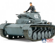 32570 Tamiya 1/48 Немецкий легк. танк PanzerkampfwagenII Ausf.A/B/C(Sd.Kfz.121) с 1 фиг(франц. комп)
