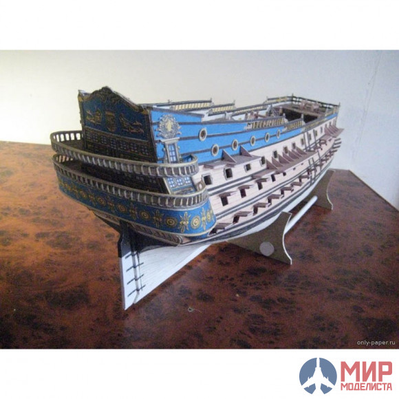 203 Бумажное моделирование Испанский линейный корабль "San Felipe" 1/100