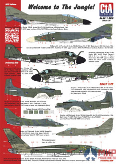 CTA003 Cut then Add 1/72 "Welcome to the Jungle!" - Lots a USN Carrier Borne aircrafts in Green SE A