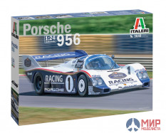 3648 Italeri автомобиль  PORSCHE 956  (1:24)