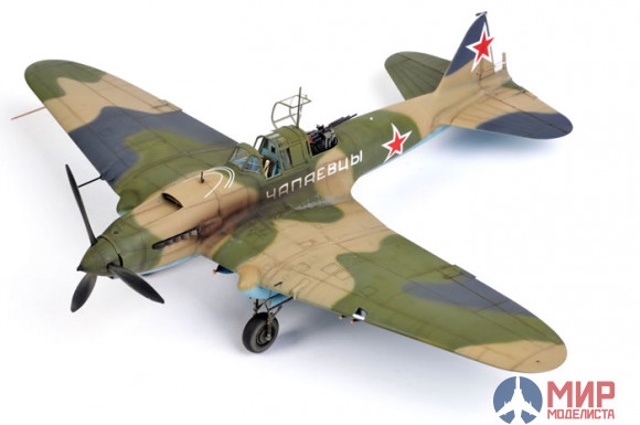 61113 Tamiya 1/48 Советский самолет Ил-2М IL-2 SHTURMOVIK