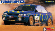 20589 Hasegawa 1/24 Автомобиль SUBARU IMPREZA "1994 HONG KONG-BEIJING RALLY WINNER"