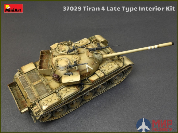 37029 MiniArt танк  TIRAN 4 LATE TYPE INTERIOR KIT  (1:35)