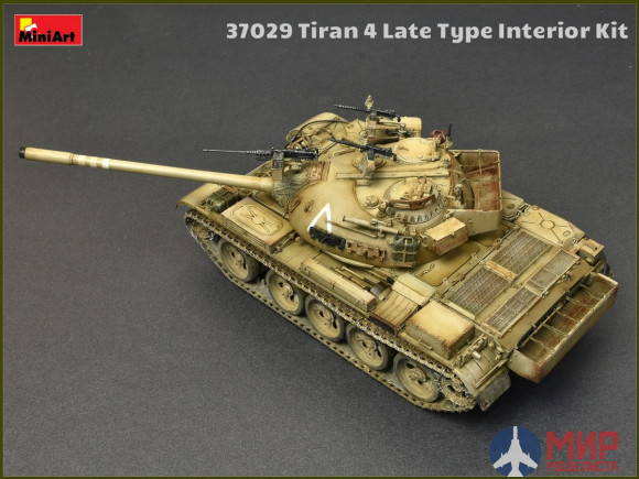 37029 MiniArt танк  TIRAN 4 LATE TYPE INTERIOR KIT  (1:35)