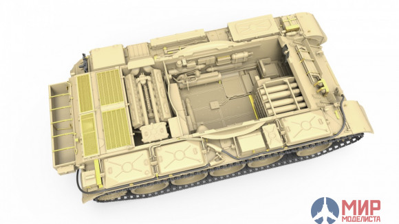 37029 MiniArt танк  TIRAN 4 LATE TYPE INTERIOR KIT  (1:35)